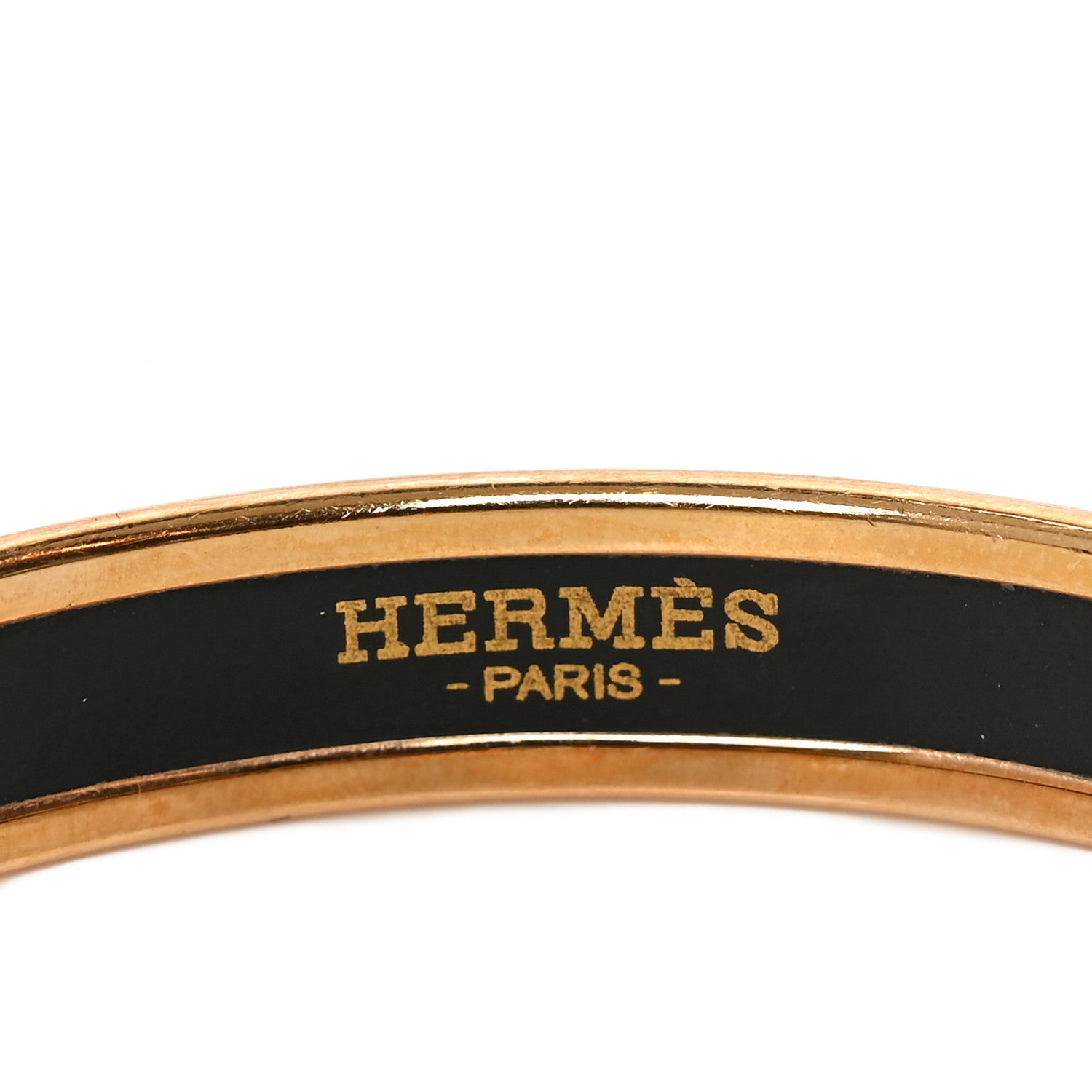 Hermes Enamel Printed Narrow Coaching Bracelet 62 Fibres Et Pelages 4 of 5