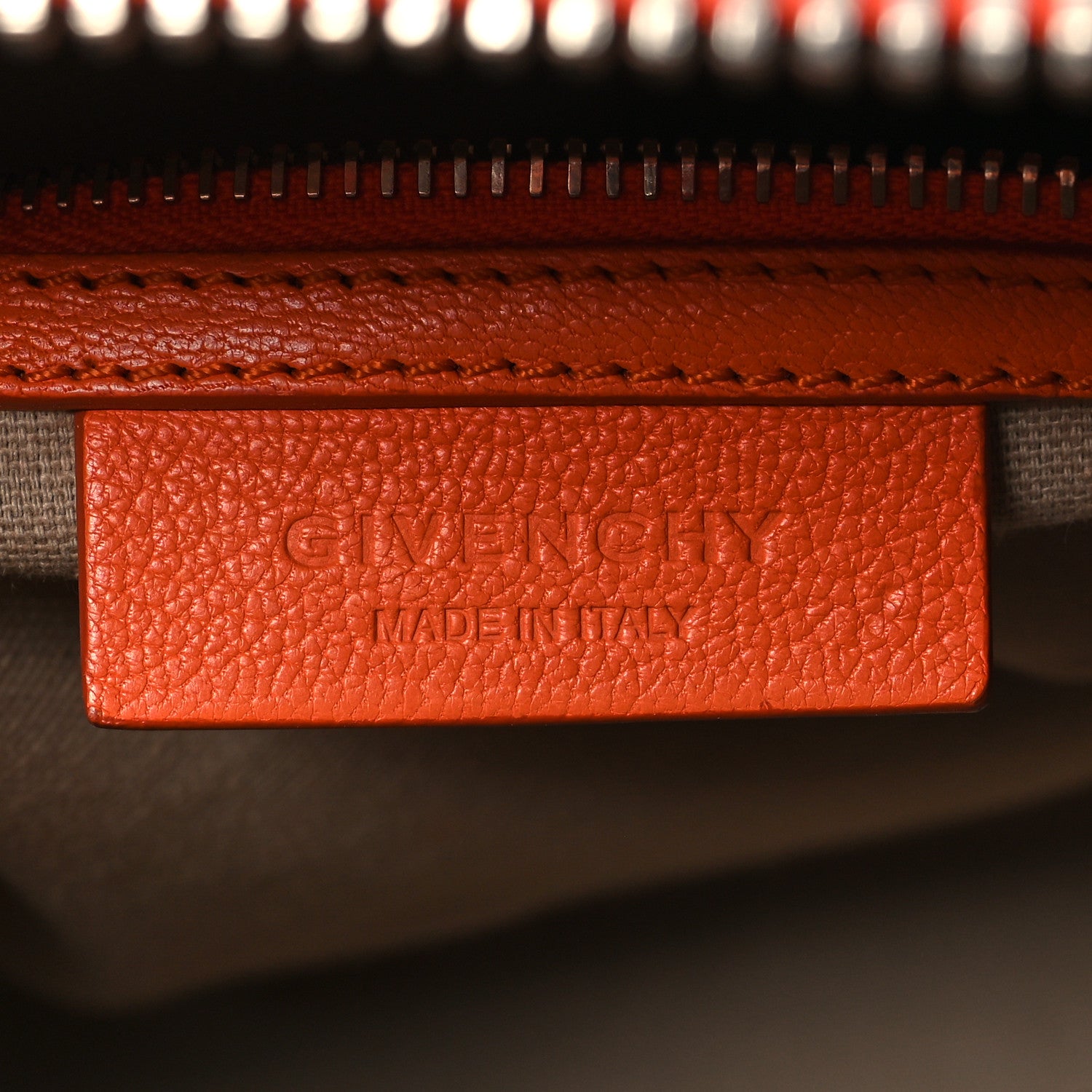 Givenchy Sugar Goatskin Small Antigona Rust 6 of 13
