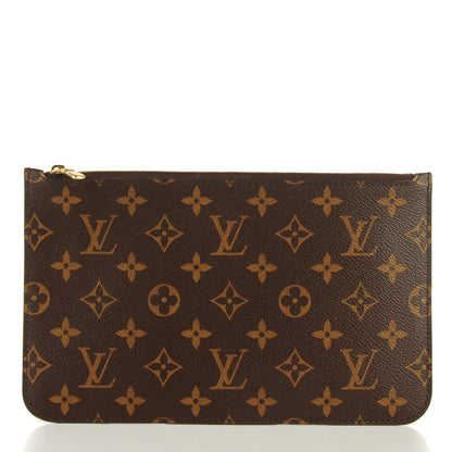 Louis Vuitton Monogram Neverfull MM GM Pochette 1 of 8