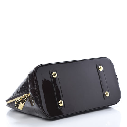 Louis Vuitton Vernis Alma PM Amarante 4 of 12