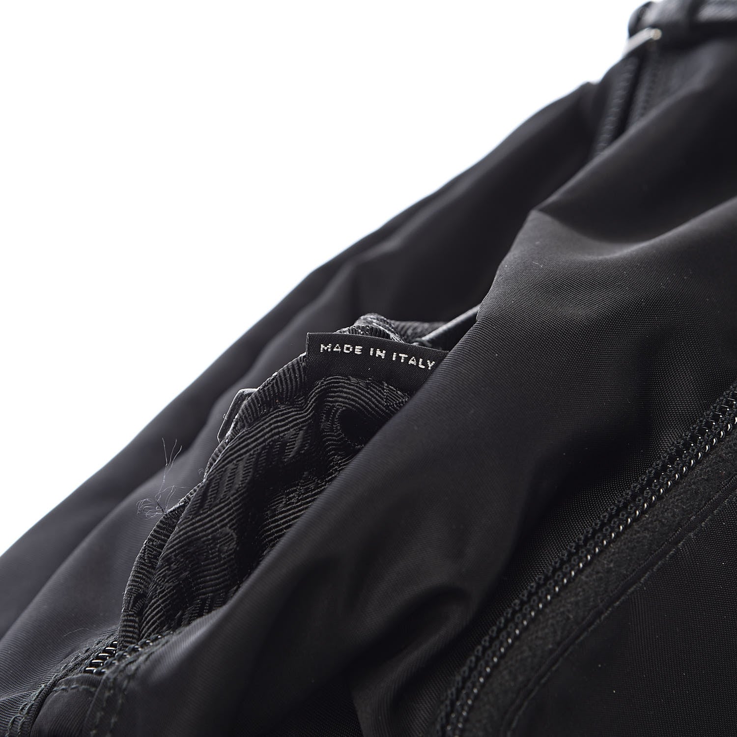 Prada Nylon New Vela Studded Messenger Black Astrale 7 of 11