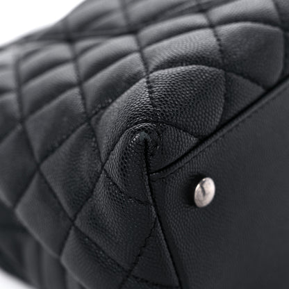 Chanel Caviar Quilted Small Coco Handle Flap Black 10 of 13
