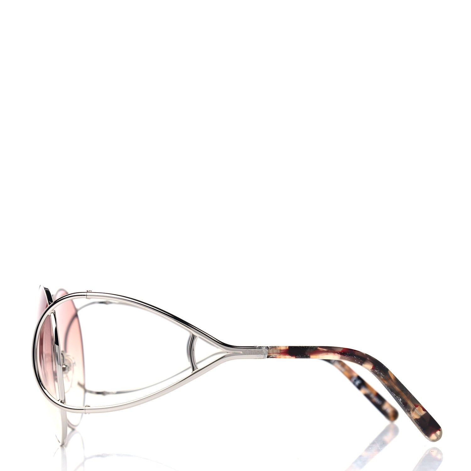 Chloe Jackson Oversized Round Sunglasses CE124S Turtledove 3 of 4