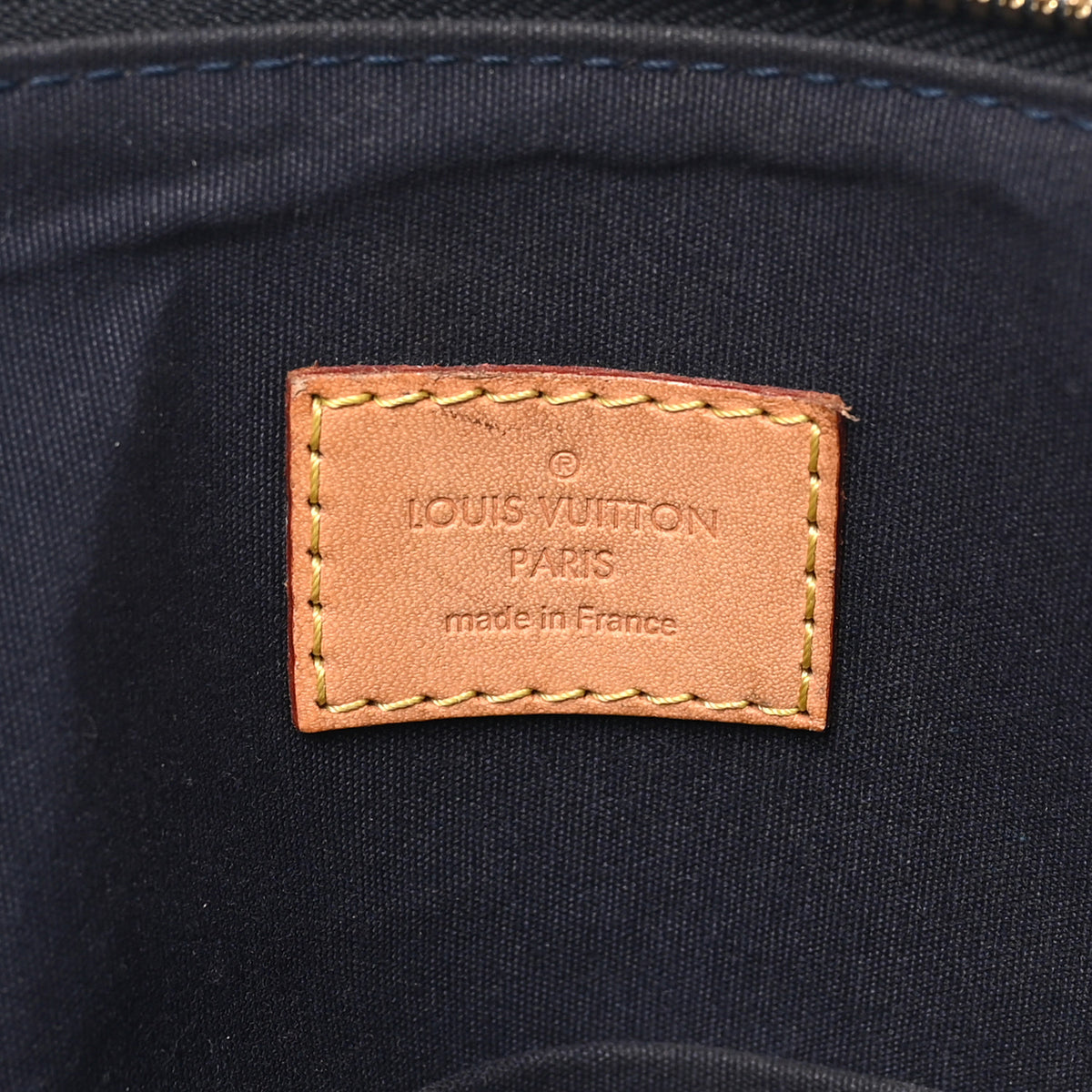 Louis Vuitton Vernis Alma GM Blue Infini 6 of 10
