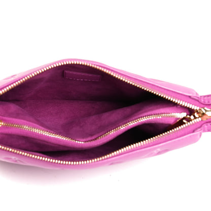 Louis Vuitton Lambskin Embossed Monogram Coussin BB Orchid 5 of 9
