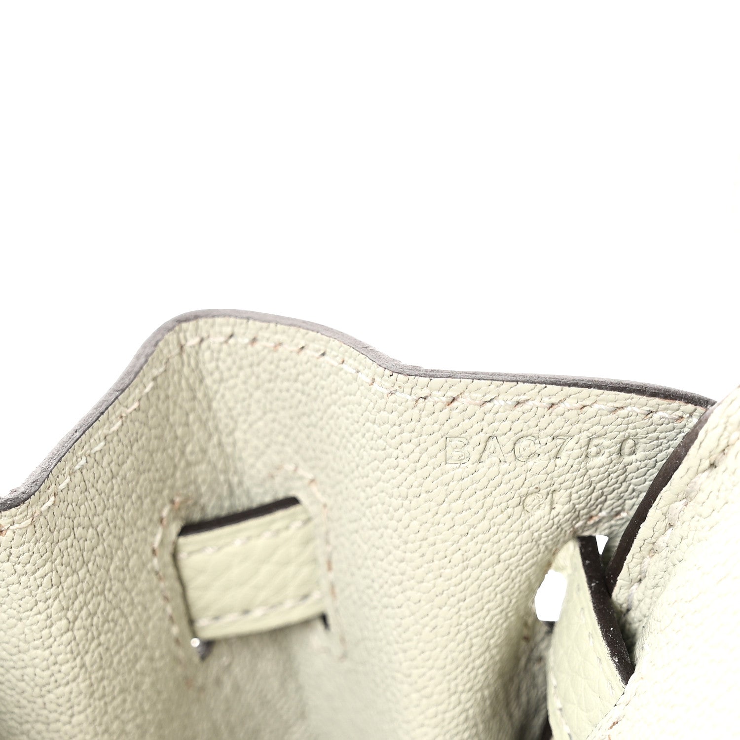 Hermes Togo Birkin 25 Gris Neve 7 of 11