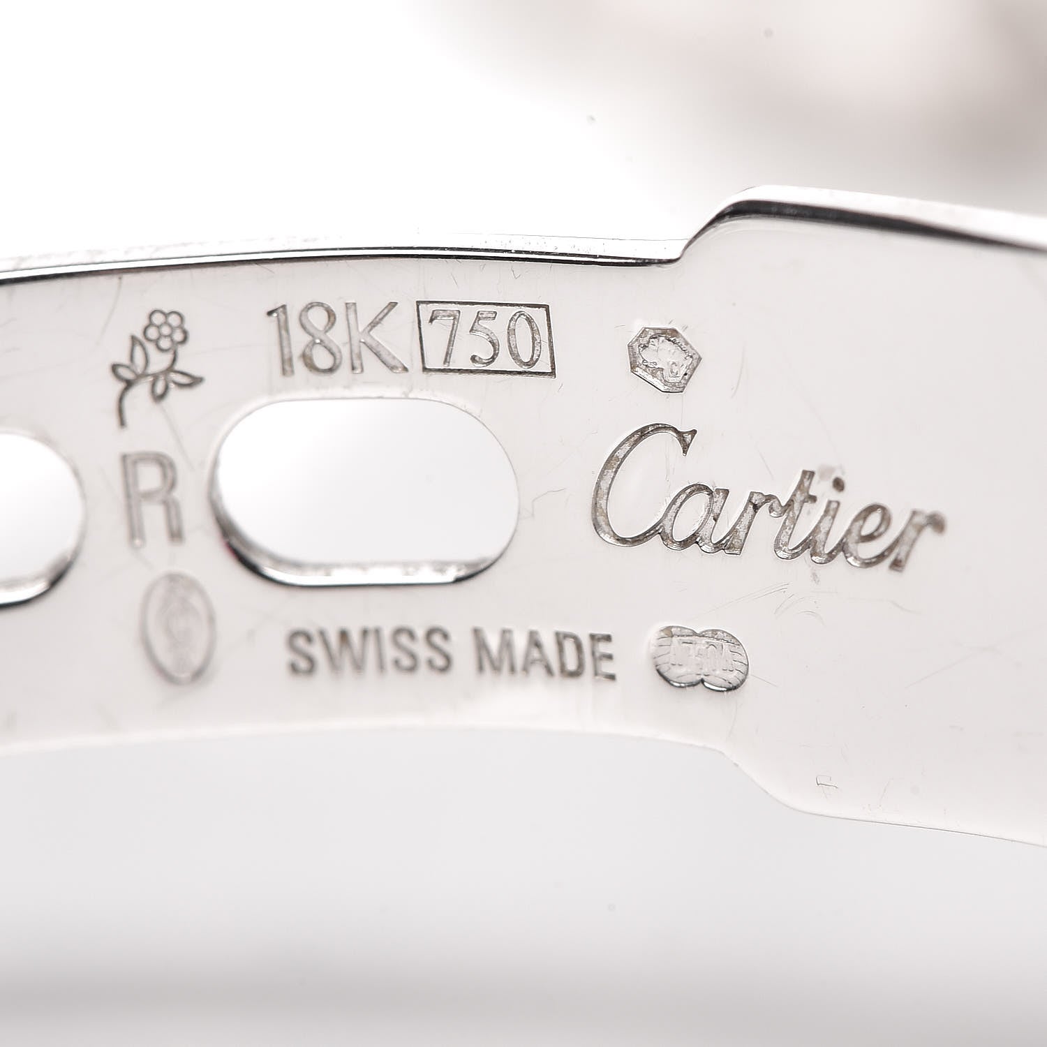 Cartier 18K White Gold Satin Diamond Bezel 32mm Pasha C Automatic Watch 7 of 8