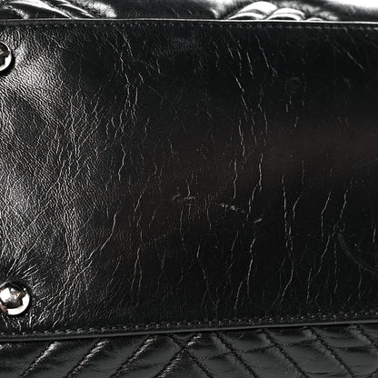 Chanel Lambskin In and Out XL Maxi Flap Black 13 of 20