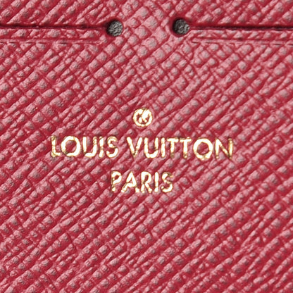 Louis Vuitton Calfskin Felicie Card Holder Insert Fuchsia 6 of 6