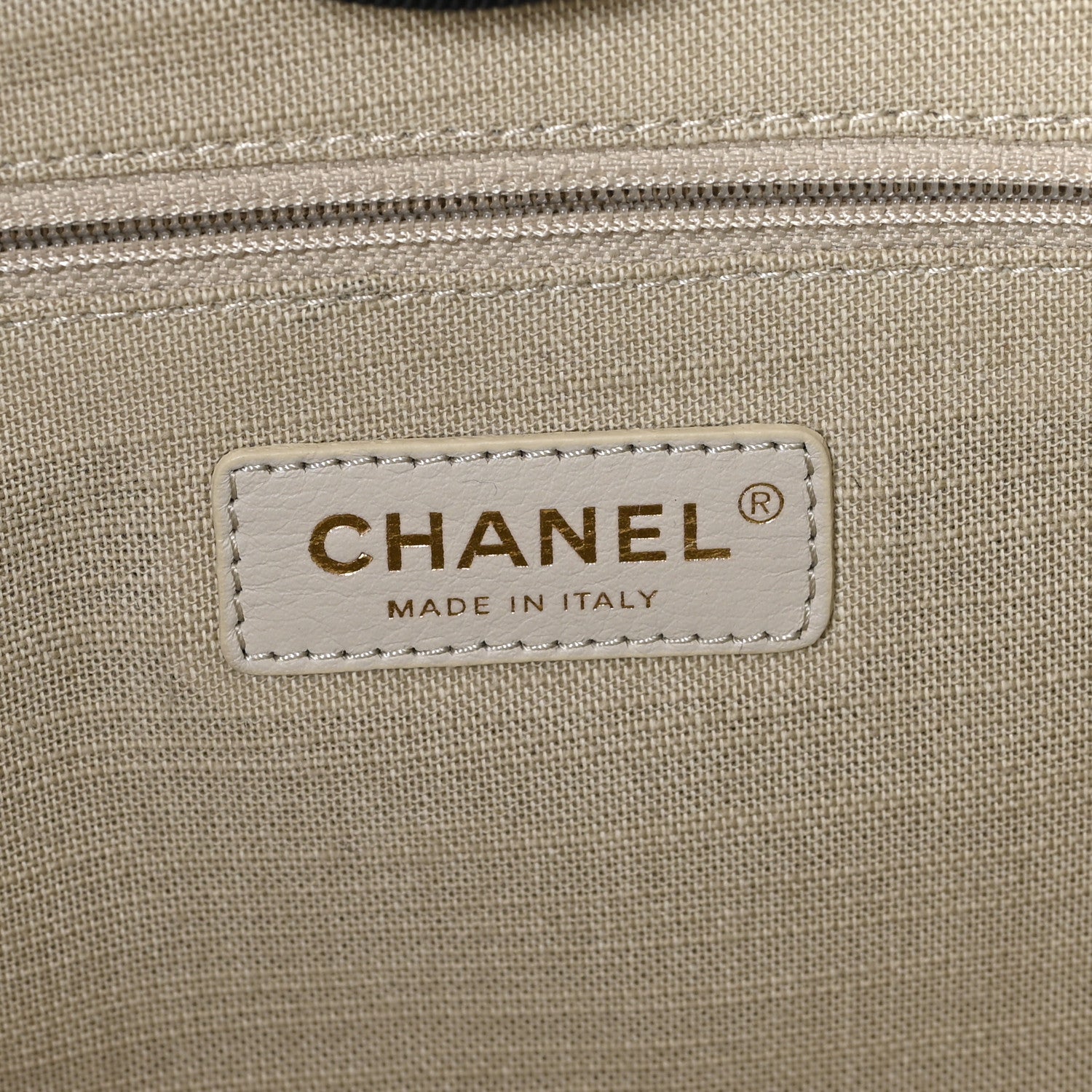 Chanel Mixed Fibers Small Deauville Tote Black 7 of 11