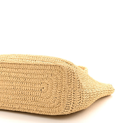 Saint Laurent Raffia Rive Gauche Tote Natural 10 of 10