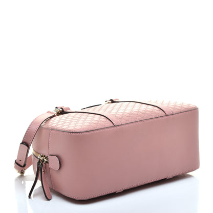 Gucci Soft Microguccissima Medium Crossbody Bag Soft Pink 4 of 9