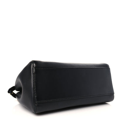 Fendi Nappa Mini Peekaboo Iconic Satchel Black 4 of 9