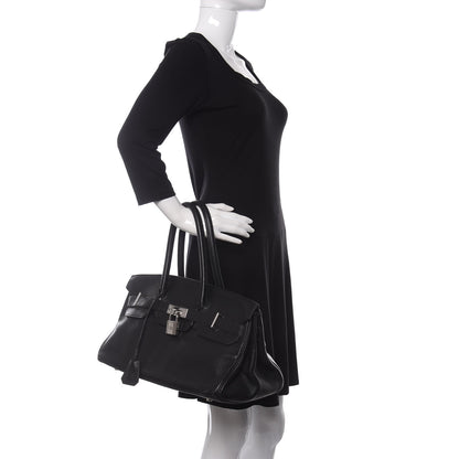 Hermes Taurillon Clemence JPG Birkin 42 Black 2 of 23