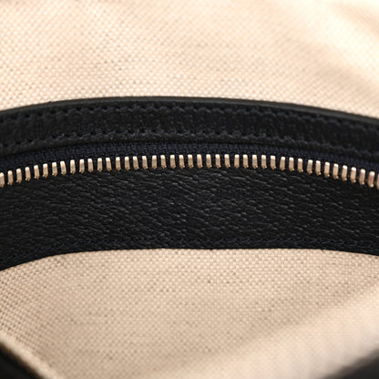 Gucci GG Supreme Monogram Textured Dollar Calfskin Web Small Ophidia Messenger Bag Beige Blue 7 of 10