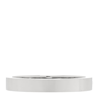 Cartier Platinum 2 Diamond 3mm C De Cartier Wedding Band Ring 53 6.5 3 of 4