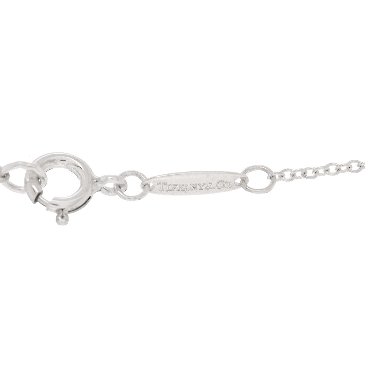 Sterling Silver Elsa Peretti Letter J Pendant Necklace