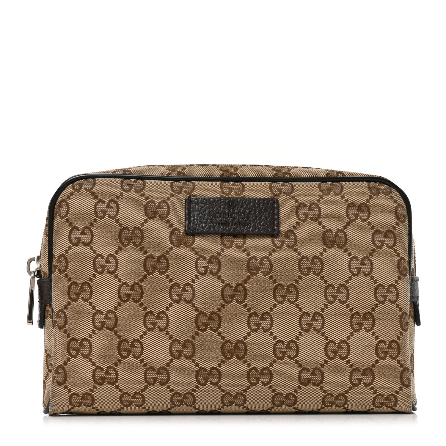 Gucci Monogram Belt Bag Dark Brown 1 of 10
