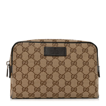 Gucci Monogram Belt Bag Dark Brown 1 of 10