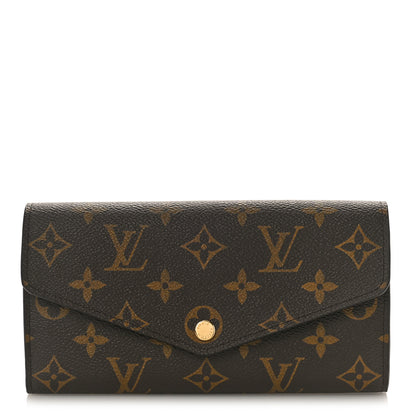Louis Vuitton Monogram Sarah Wallet NM 1 of 8