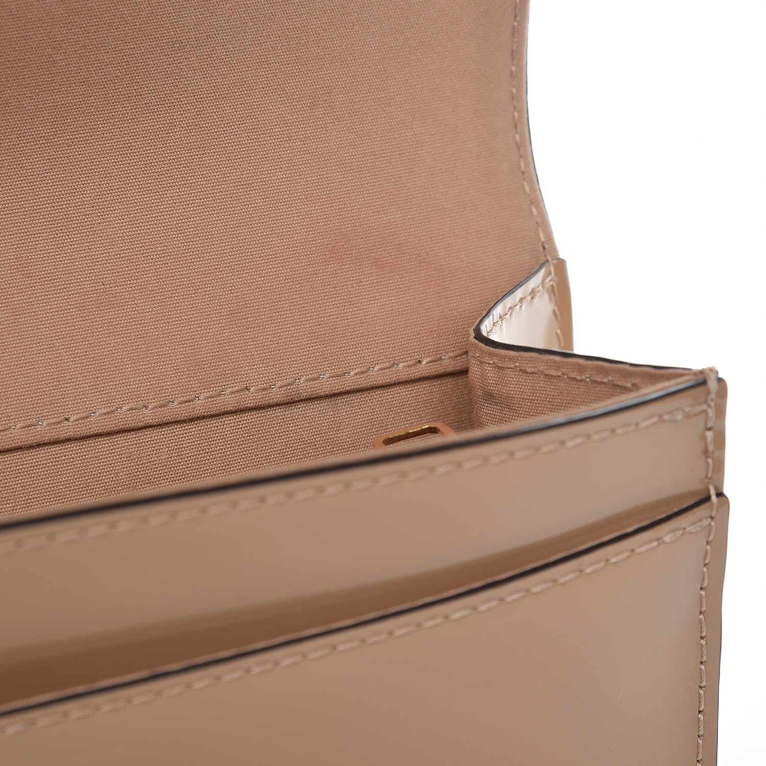 Louis Vuitton Patent Louise Clutch Nude 13 of 16