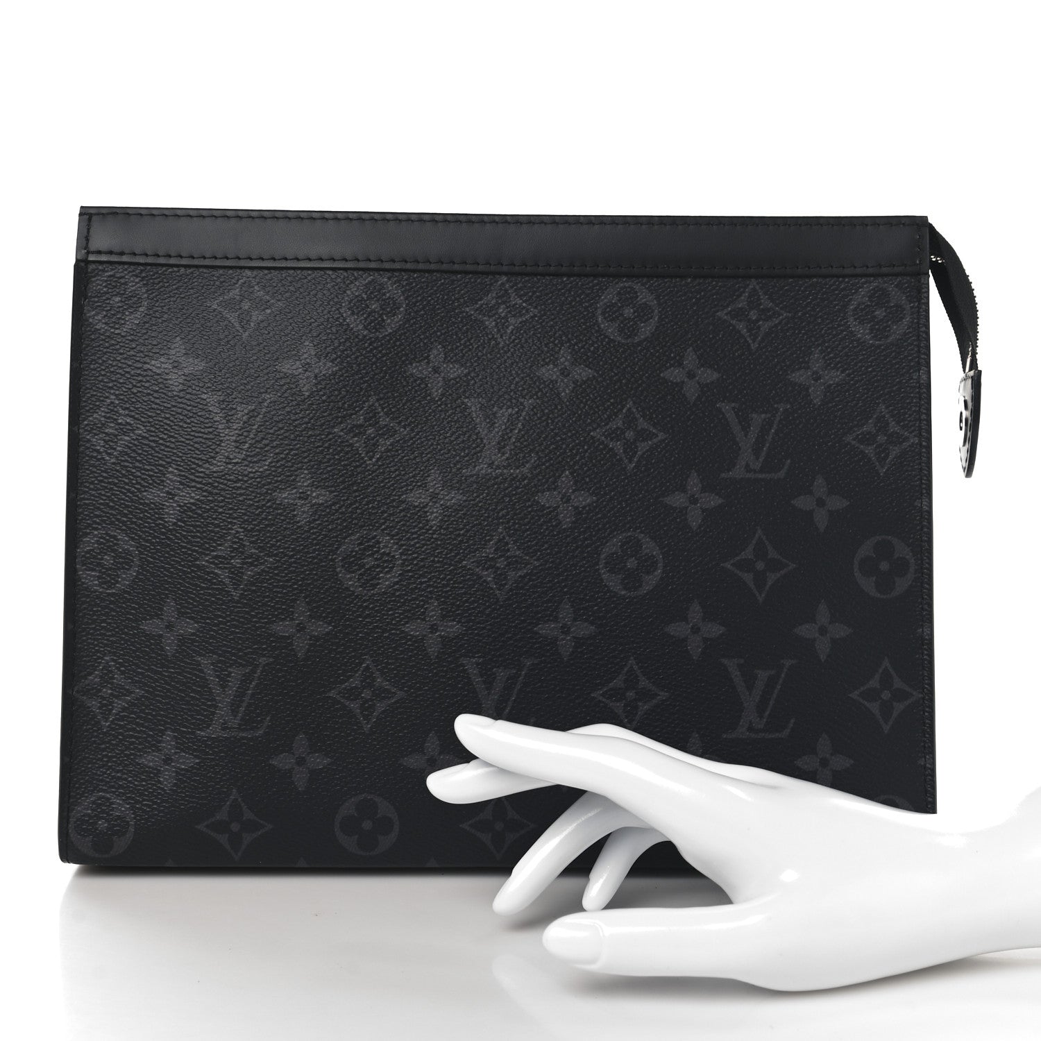 Louis Vuitton Monogram Eclipse Pochette Voyage MM 2 of 6