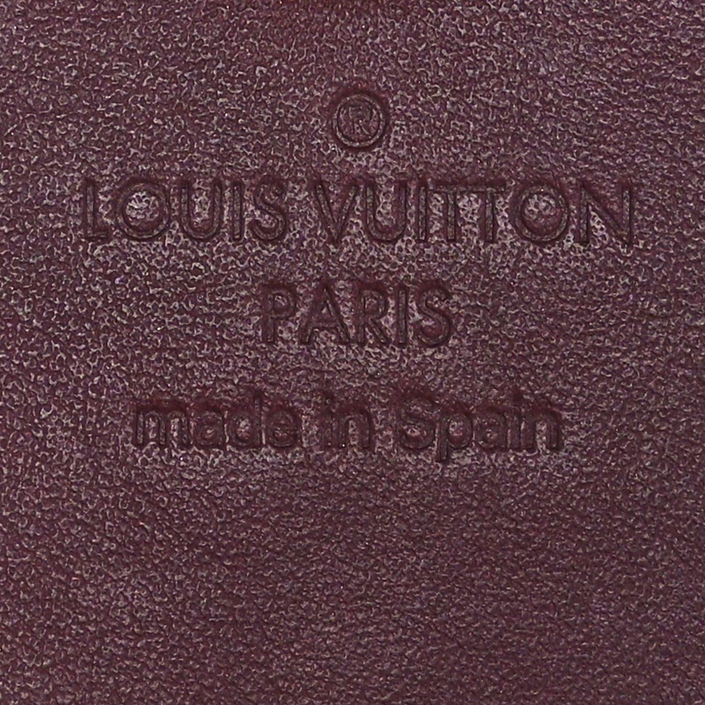 Vernis Business Card Holder Rouge Fauviste