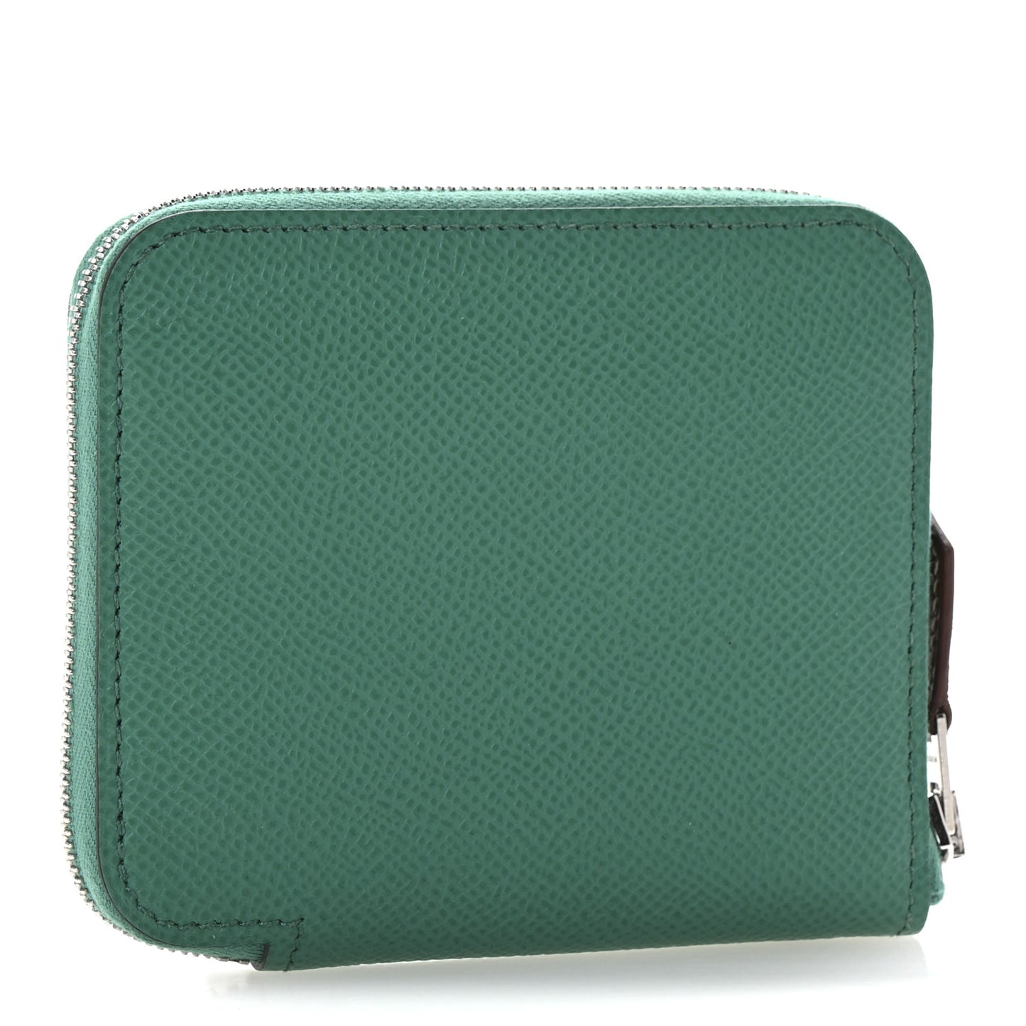 Epsom Silk'In Compact Wallet Vert Jade