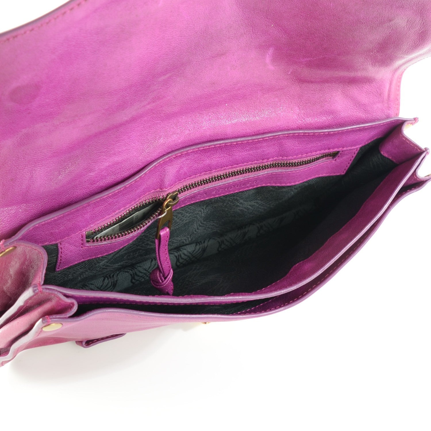 Proenza Schouler Lambskin PS1 Pochette Clutch Lemon 10 of 10