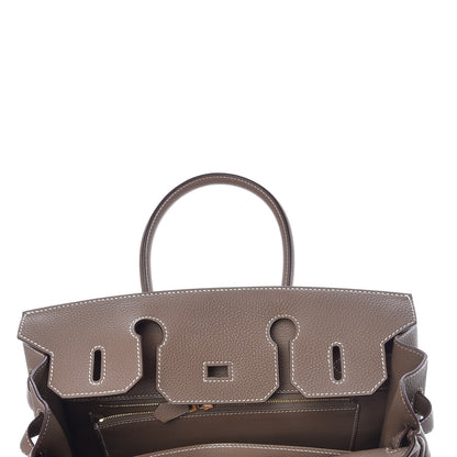Hermes Togo Birkin 30 Etoupe 8 of 33