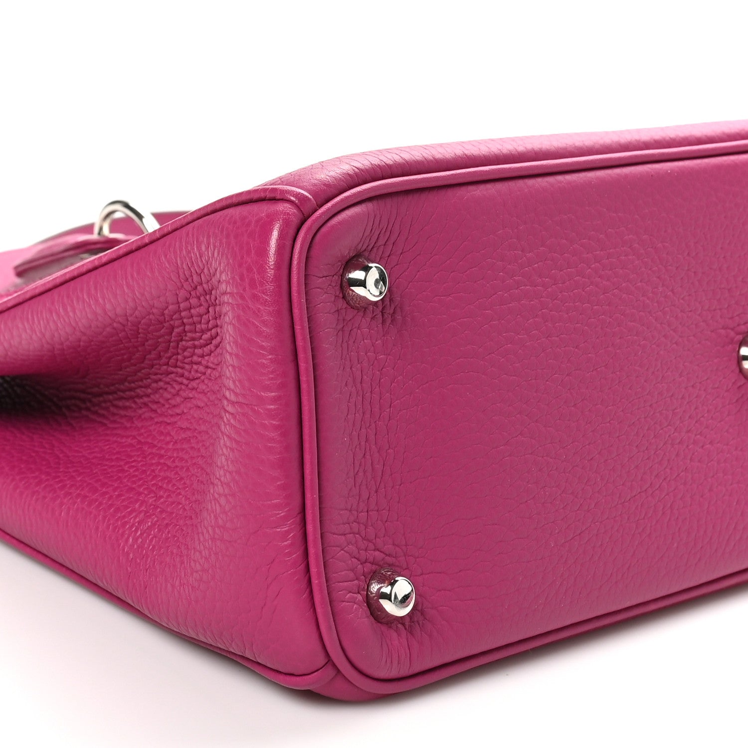Christian Dior Calfskin Medium Diorissimo Bag Fuchsia 10 of 11