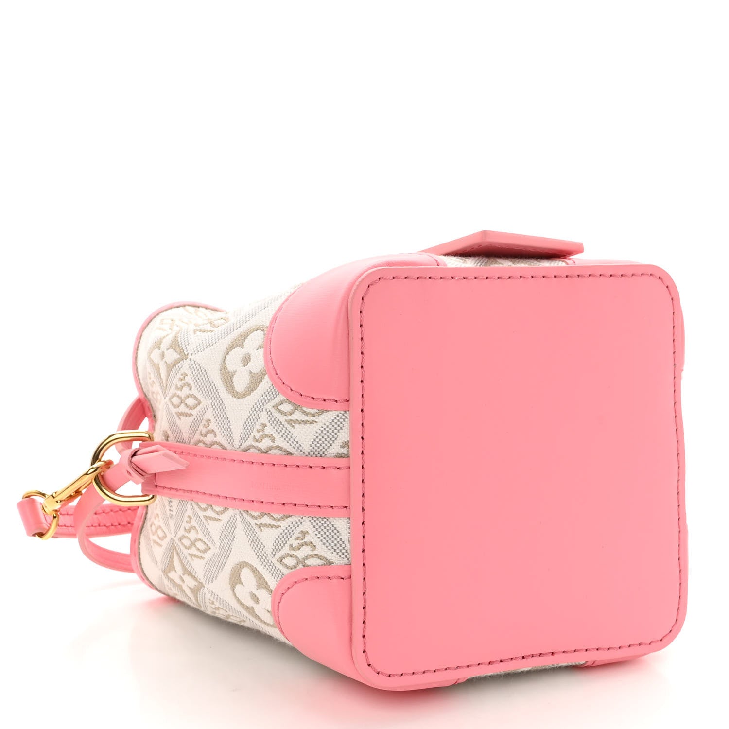 Louis Vuitton Jacquard Since 1854 Noe Purse Ecru Beige Pink 4 of 10