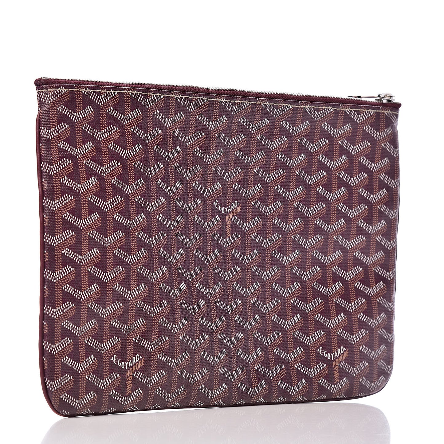 Goyardine Senat Pochette MM Burgundy