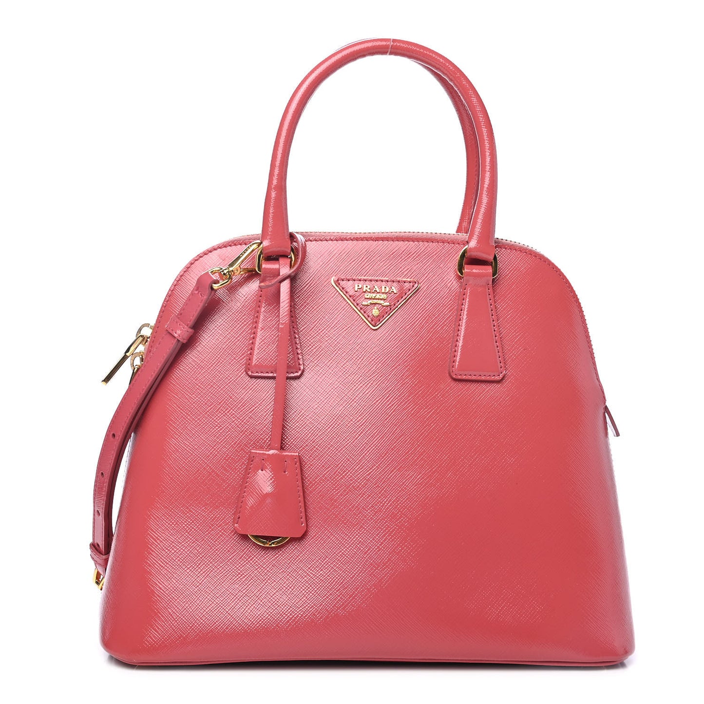 Saffiano Vernice Promenade Tote Peonia