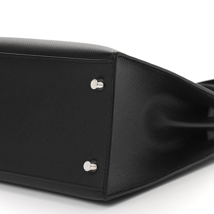 Hermes Epsom Kelly Sellier 28 Black 10 of 12