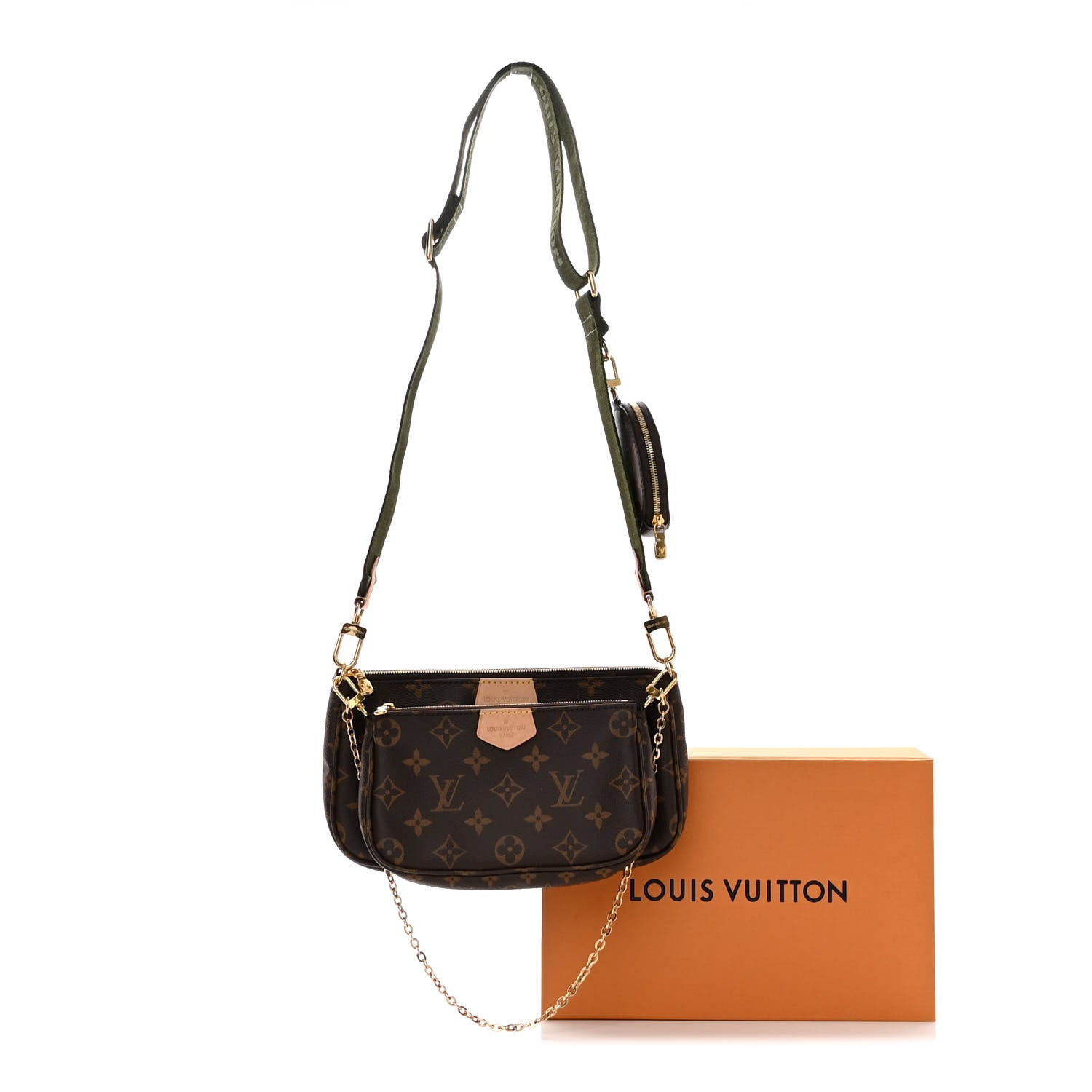 Louis Vuitton Monogram Multi Pochette Accessories Kaki 14 of 14