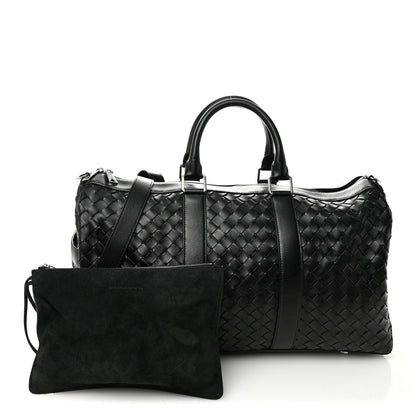 Bottega Veneta Nappa Intrecciato Duffle Bag Black 2 of 10