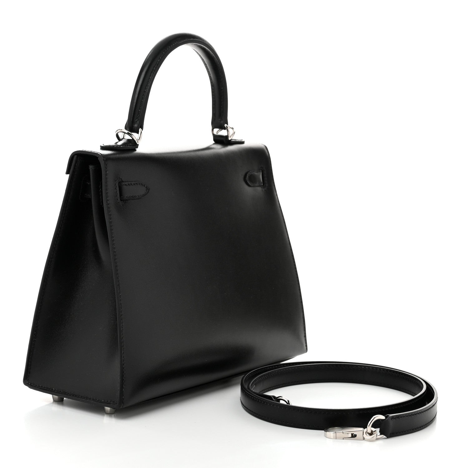 Hermes Box Kelly Sellier 25 Black 3 of 11