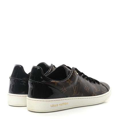 Louis Vuitton Patent Monogram Frontrow Sneakers 40 4 of 8