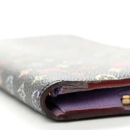 Louis Vuitton Monogram Multicolor Insolite Wallet Black Violet 10 of 10