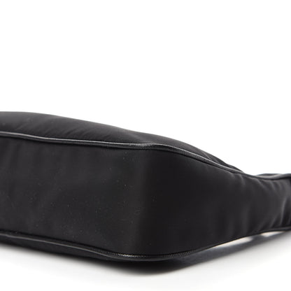 Prada Nylon Re-Edition 2005 Shoulder Bag Black 7 of 10