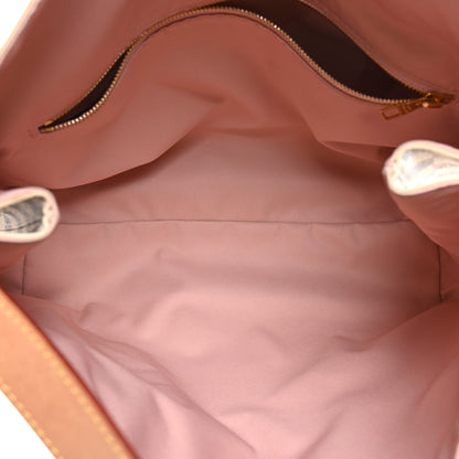 Louis Vuitton Damier Azur Graceful MM Rose Ballerine 5 of 10
