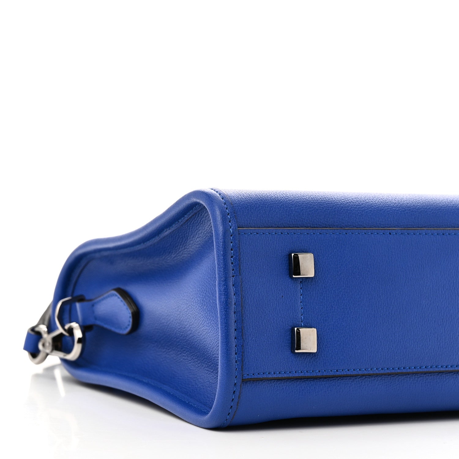 Jimmy Choo Grainy Calfskin Webb Top Handle Bag Ultraviolet 8 of 9