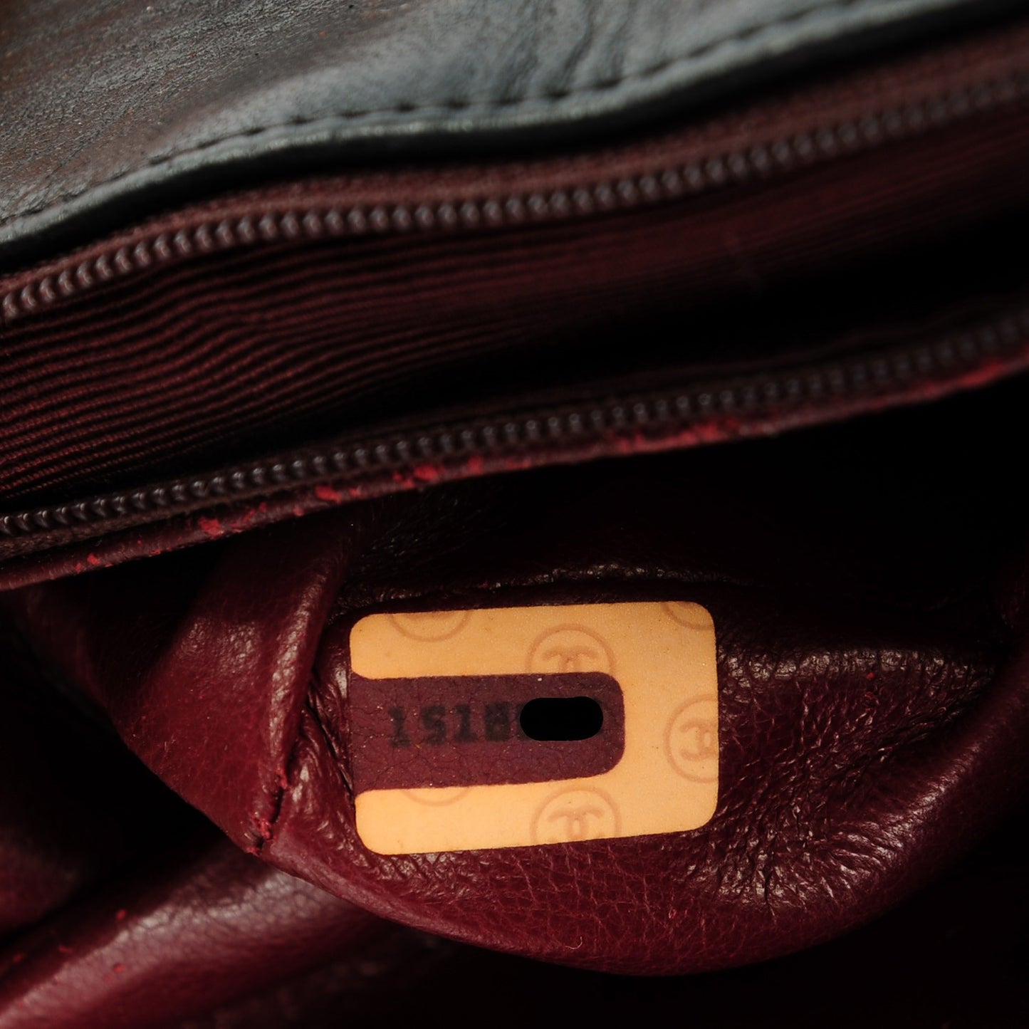 Lambskin Quilted Mini Square Flap Black