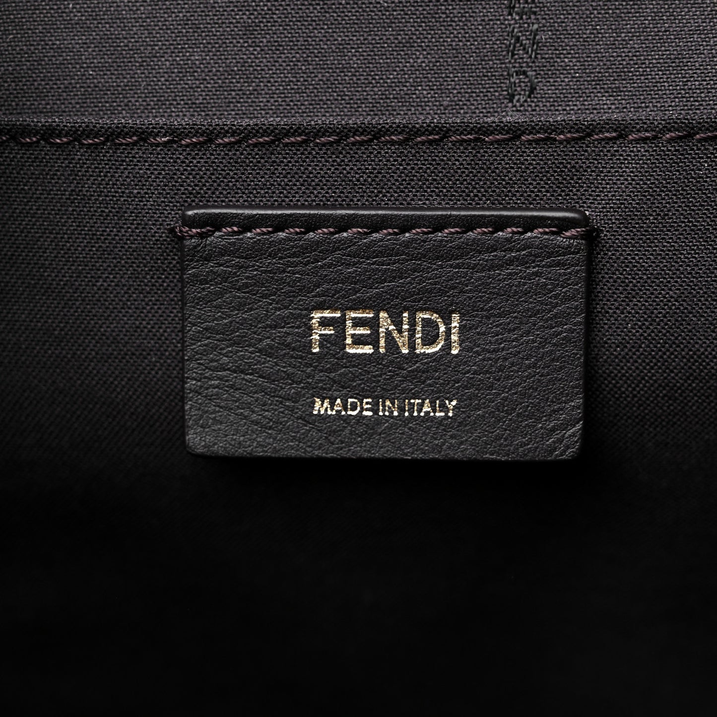 Vitello Cruise F is Fendi Drawstring Backpack Black