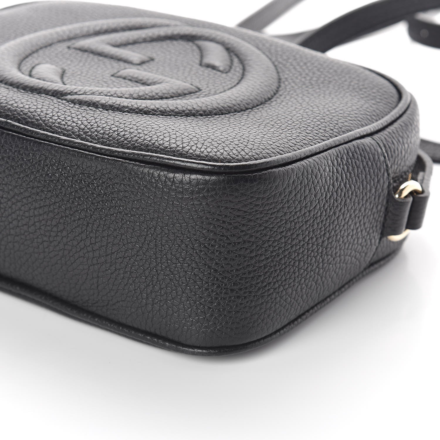Gucci Pebbled Calfskin Small Soho Disco Bag Black 9 of 9