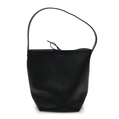 The Row Grained Calfskin Medium N/S Park Tote Black 1 of 8