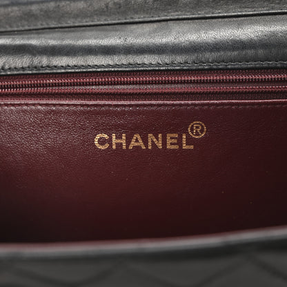 Chanel Lambskin Quilted Small Single Flap Black 6 of 11