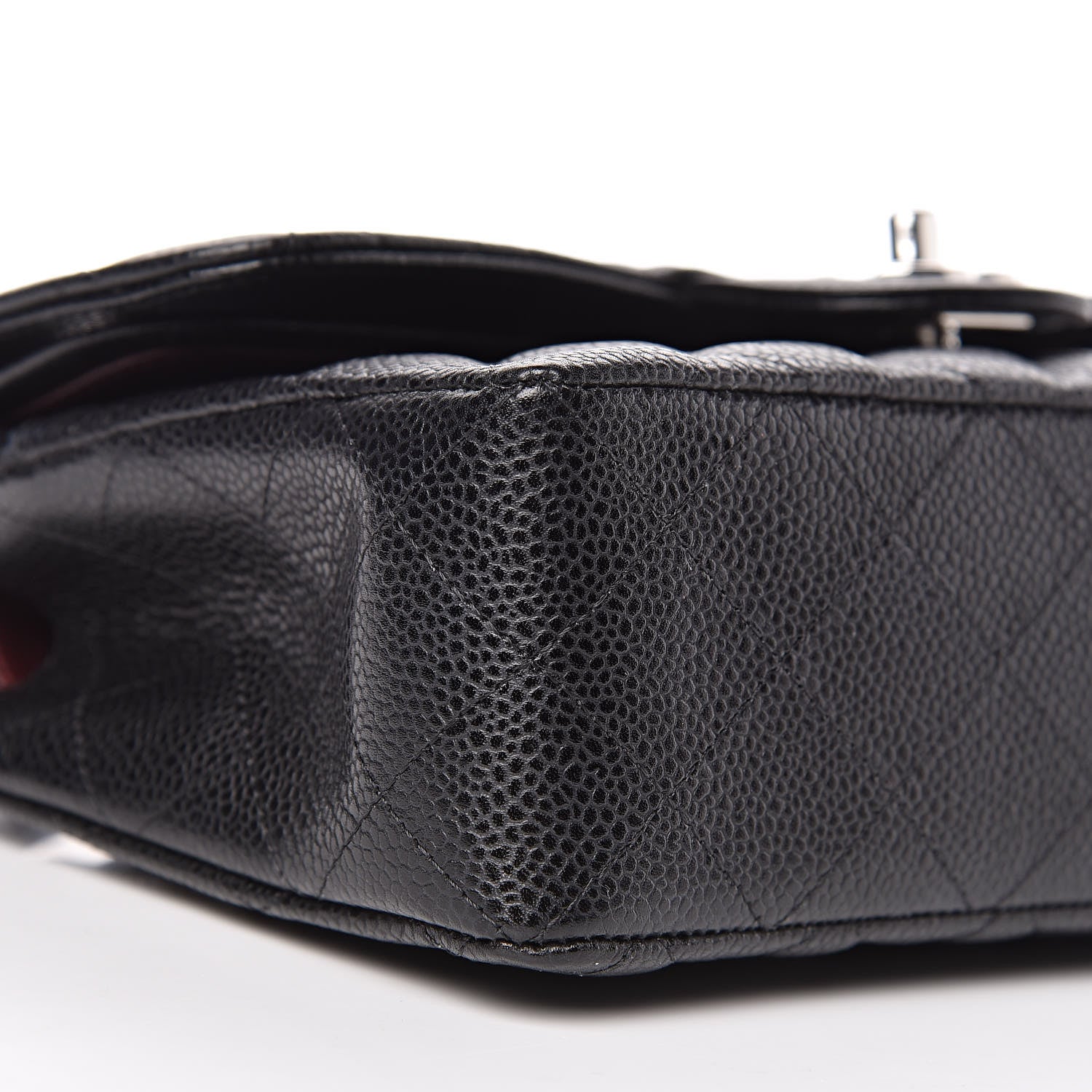 Chanel Caviar Quilted Small Double Flap Black 8 of 10