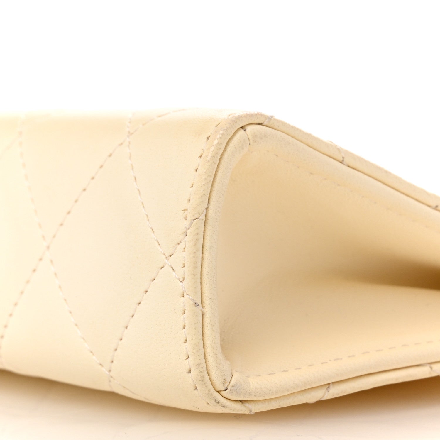 Chanel Lambskin Quilted Evening By The Sea Clutch White 10 of 13